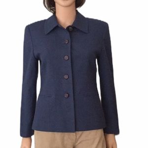 Pendleton blue wool blazer